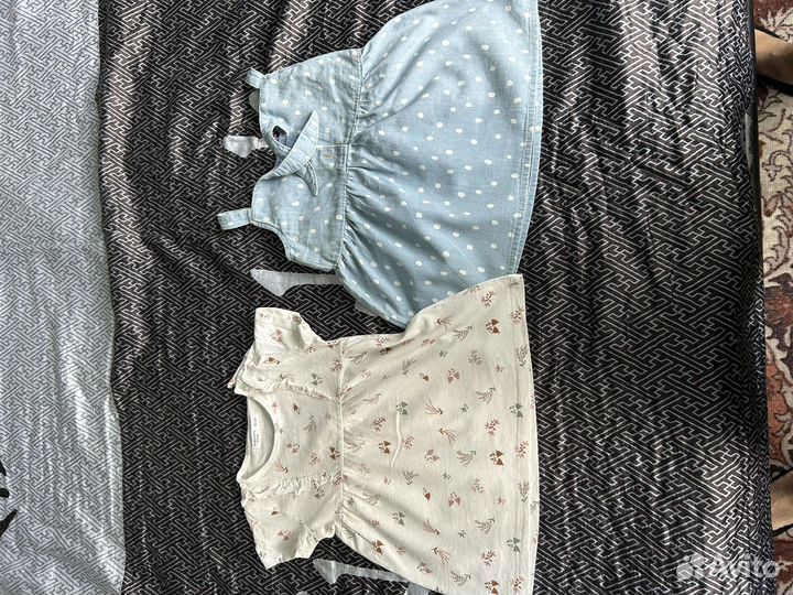 Сарафан и платье для девочки размер 80