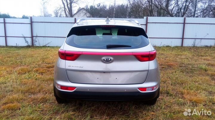 Kia Sportage 2.0 AT, 2017, битый, 51 750 км