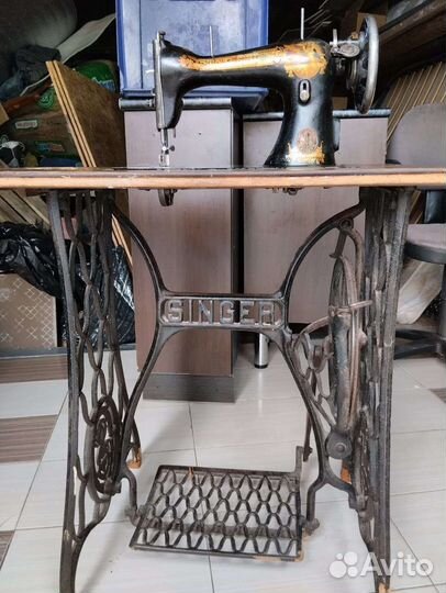 Швейная машинка зингер антикварная 1911 года
