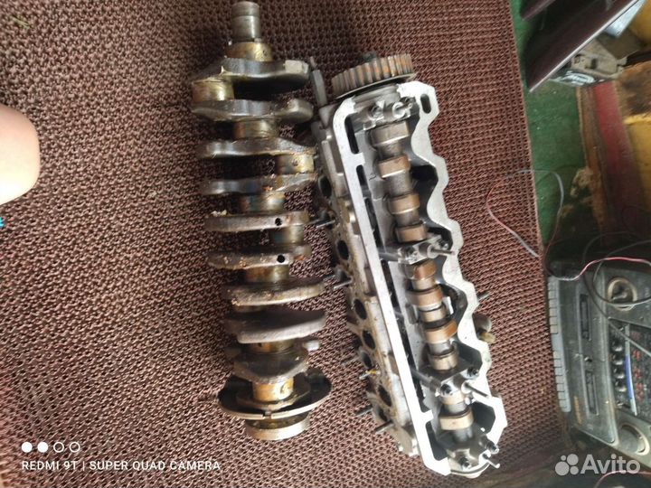 Коленвал блока цилиндров