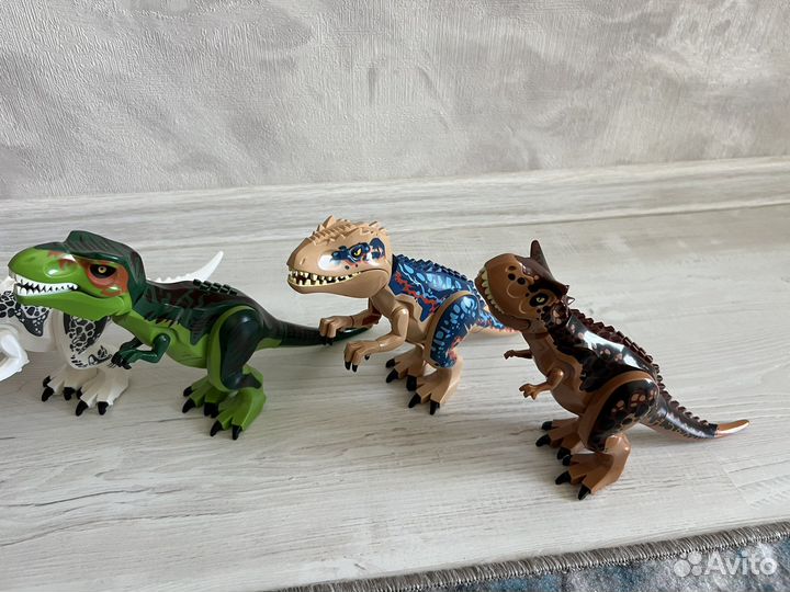 Новые lego динозавры аналог, lego jurassic world