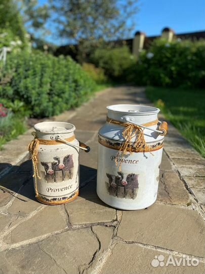 Бидон бидончик для декора