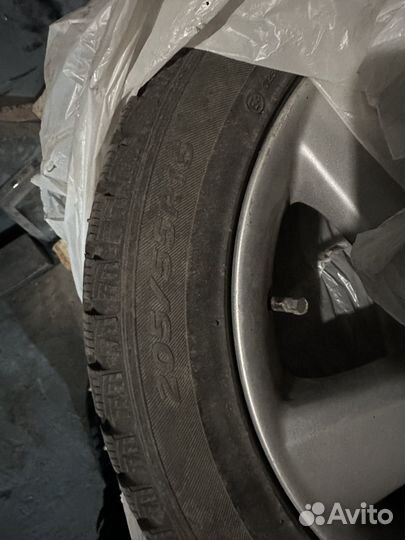 Литье на зимней резине р16