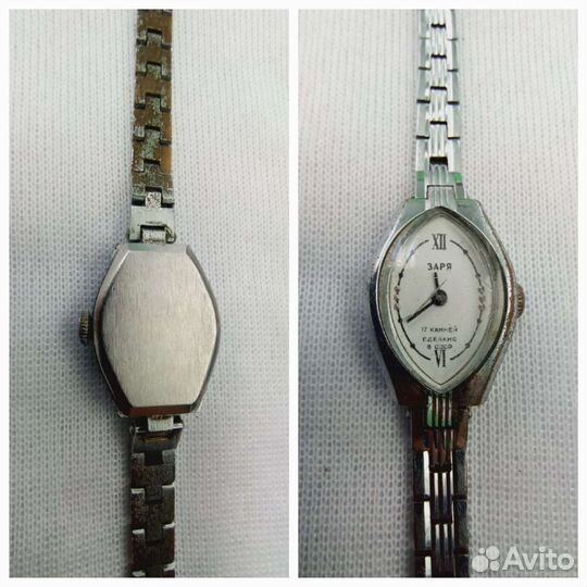 Часы Заря и Qmax