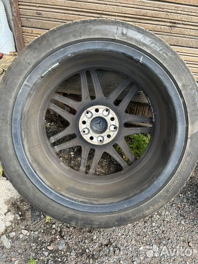 Колеса оригинал mercedes amg диски R18 с резиной