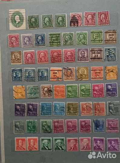 Коллекция Почтовые марки США 1870 - 1980