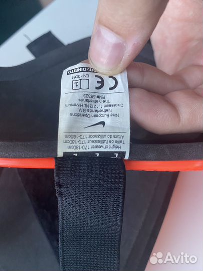 Щитки футбольные nike