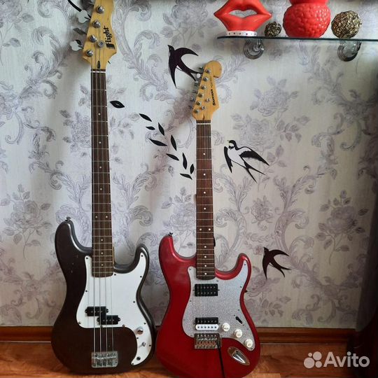 Басс гитара и ритм гитара