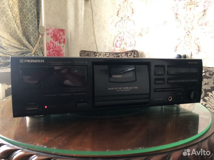 Кассетная дека pioneer ct s330