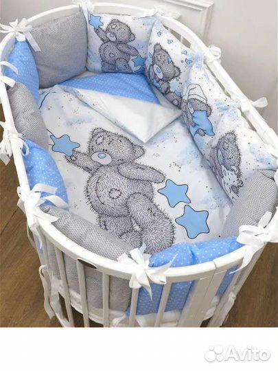 Комплект бортиков в кроватку