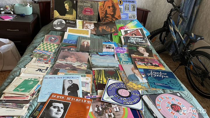 Пластинки разные