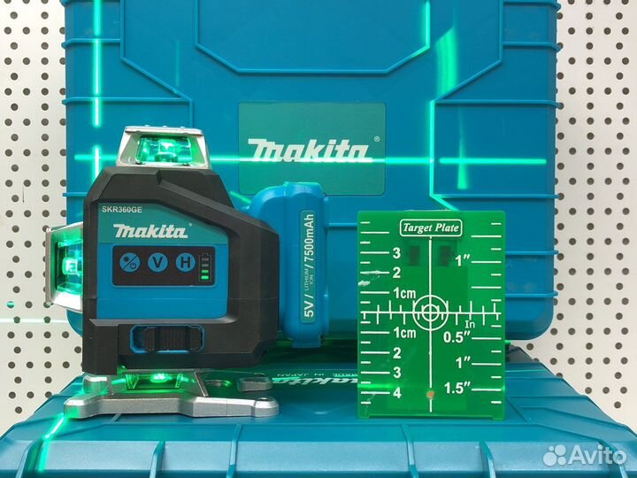 Лазерный уровень Makita 4Д/360/16 линий, есть опт