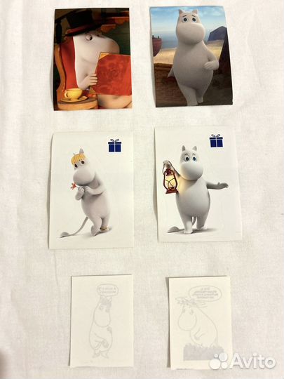 Наклейки Мумий Троль лента