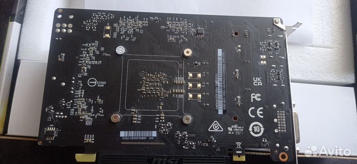 Видеокарта MSI gtx 1050 ti 4gb