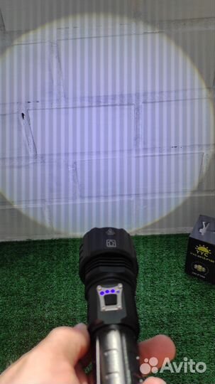 Фонарик ручной светодиодный на аккумуляторе