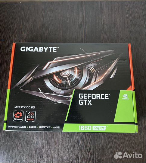 Видеокарта gtx 1660 super mini 6 gb