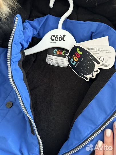 Пуховик курка 122 новая зима