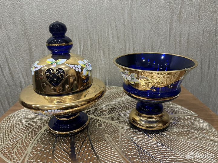 Ваза конфетница Богемия