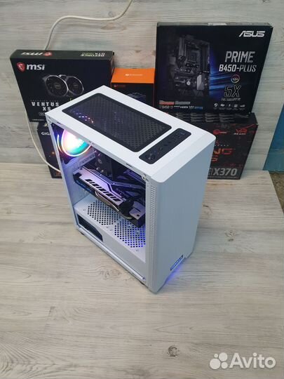 Игровой пк RX 570 8gb /Ryzen 2600 /16 RAM SSD