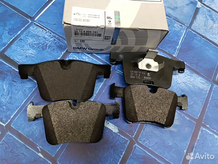 Тормозные колодки BMW F34 F33 F36 оригинал