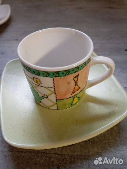 Чашка с блюдцем