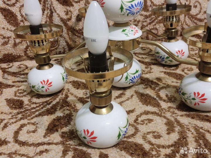 Люстра винтажная