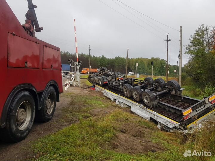 Аренда и услуги грузового эвакуатора, 30 т