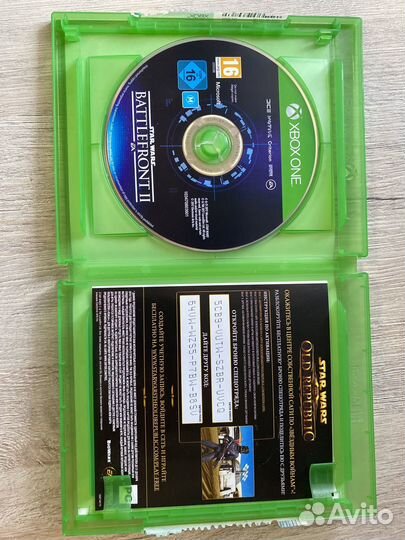 Xbox диск Battlefront 2