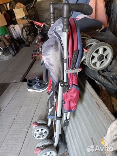 Прогулочная коляска трость бу