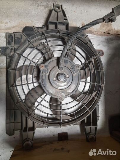 Вентилятор охлаждения двигателя киа рио 1