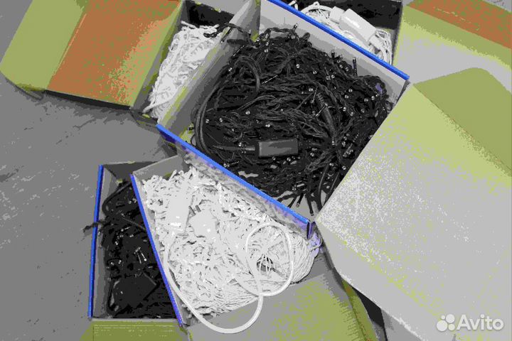 Гирлянда бахрома 25 метров