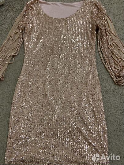 Платье с пайетками 44 46