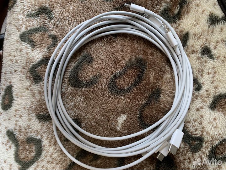 Зарядный кабель iPhone USB-C micro-usb lightining