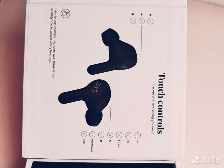 Беспроводные наушники Jays t-Seven True Wireless