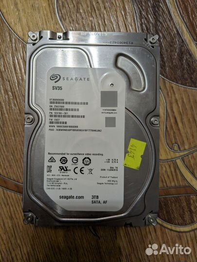 Жесткий диск Seagate sv35