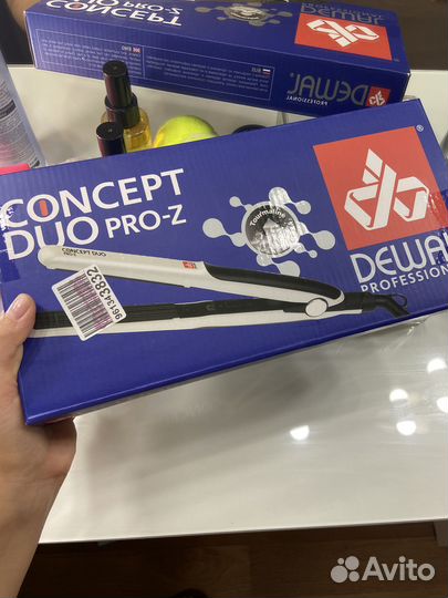 Щипцы для объема волос Dewal Concept Duo Pro-Z