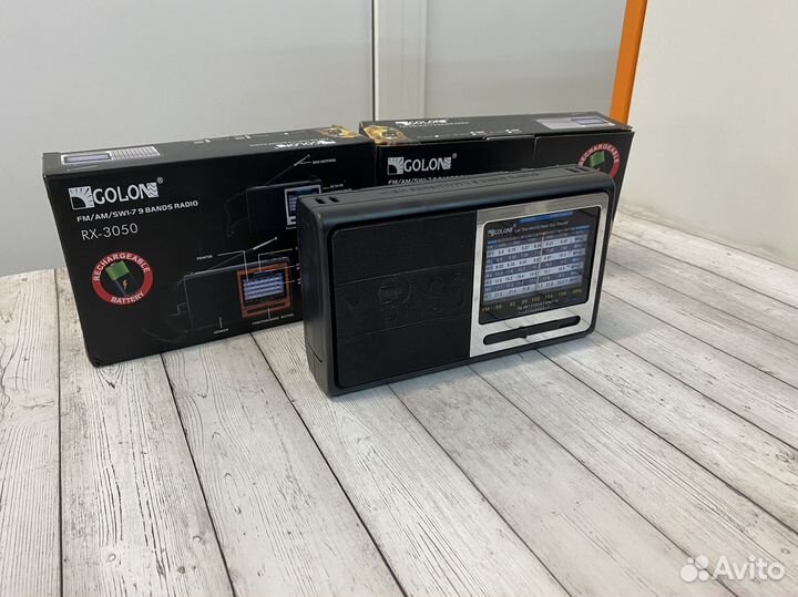 Радиоприемник+ беспроводная колонка, new