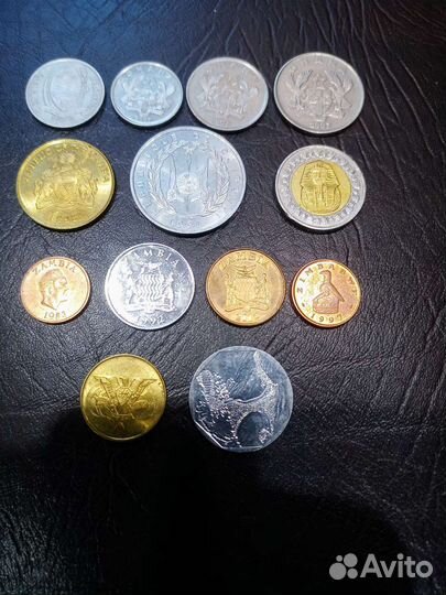 Монеты стран африки