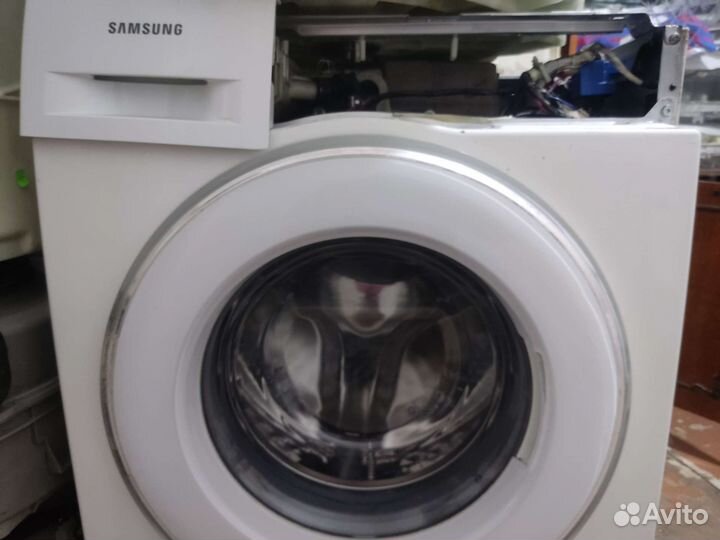 Люк, Бак в сборе для Samsung Ecobubble 6 кг