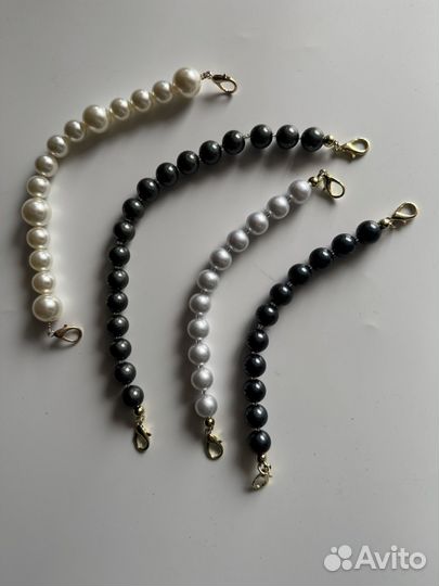 Ручка обвес для сумки из жемчуга