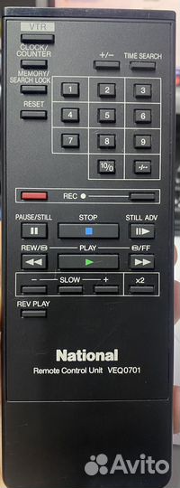 Пульт panasonic(national) veq0701