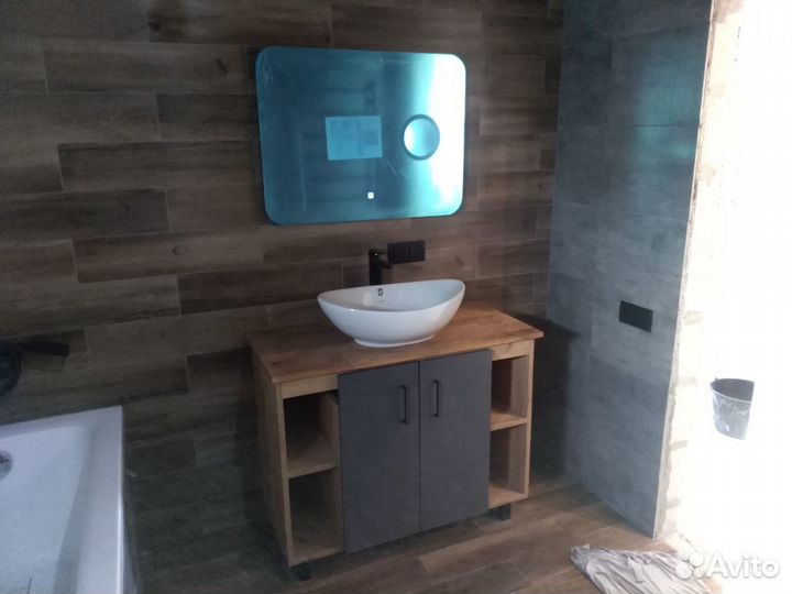 Ремонт и отделка санузлов, ванных комнат, укладка