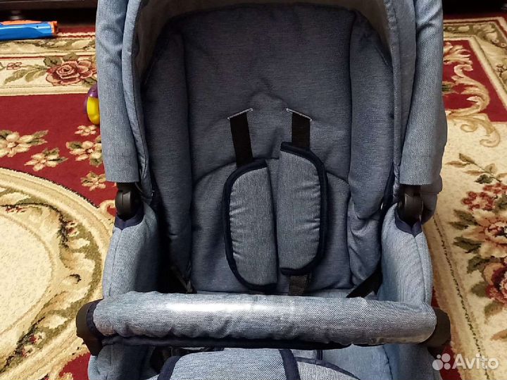 Детские коляски 2 в 1 индиго