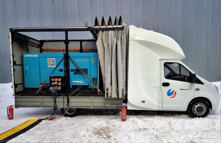 Мобильный передвижной дизельный генератор 100кВт