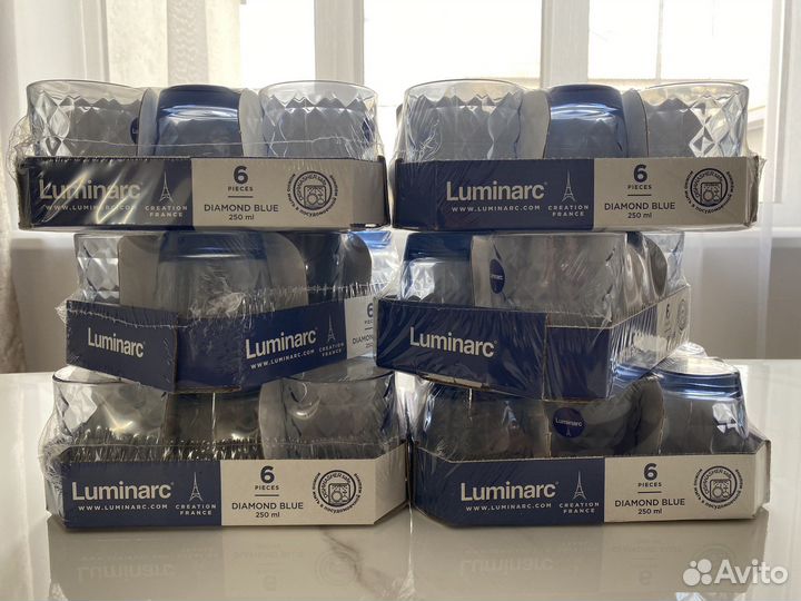 Набор стаканов Luminarc Diamond Blue 6шт