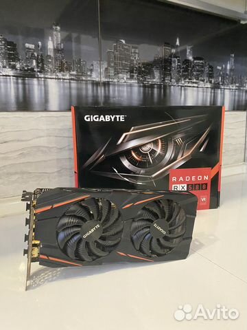 Видеокарта gigabyte AMD Radeon RX 580 gaming