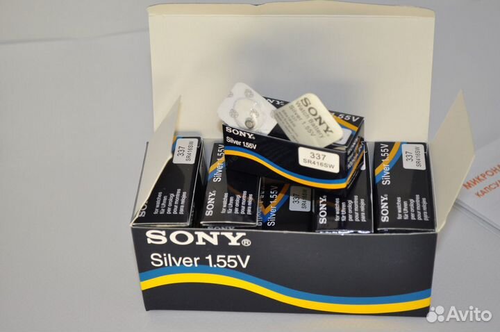 Батарейки для Микронаушников