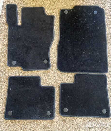 Коврики мягкие в Mercedes ML