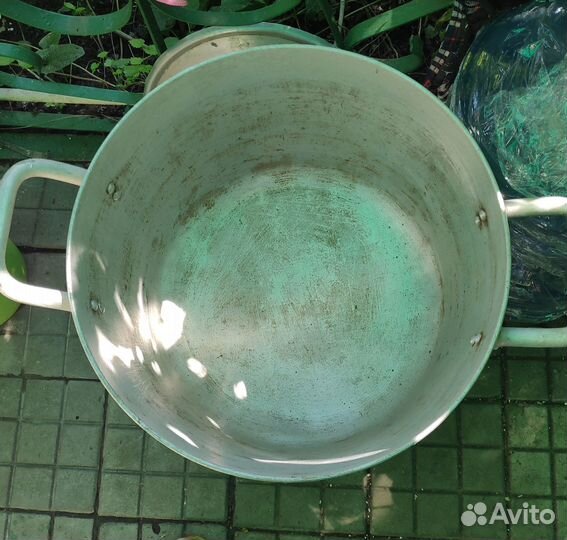 Кастрюли 30, 50 литров б/у