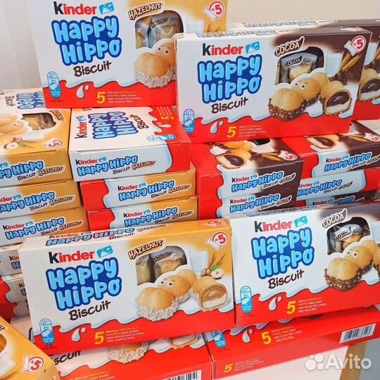 Вафли Kinder hippo Сладости из Европы